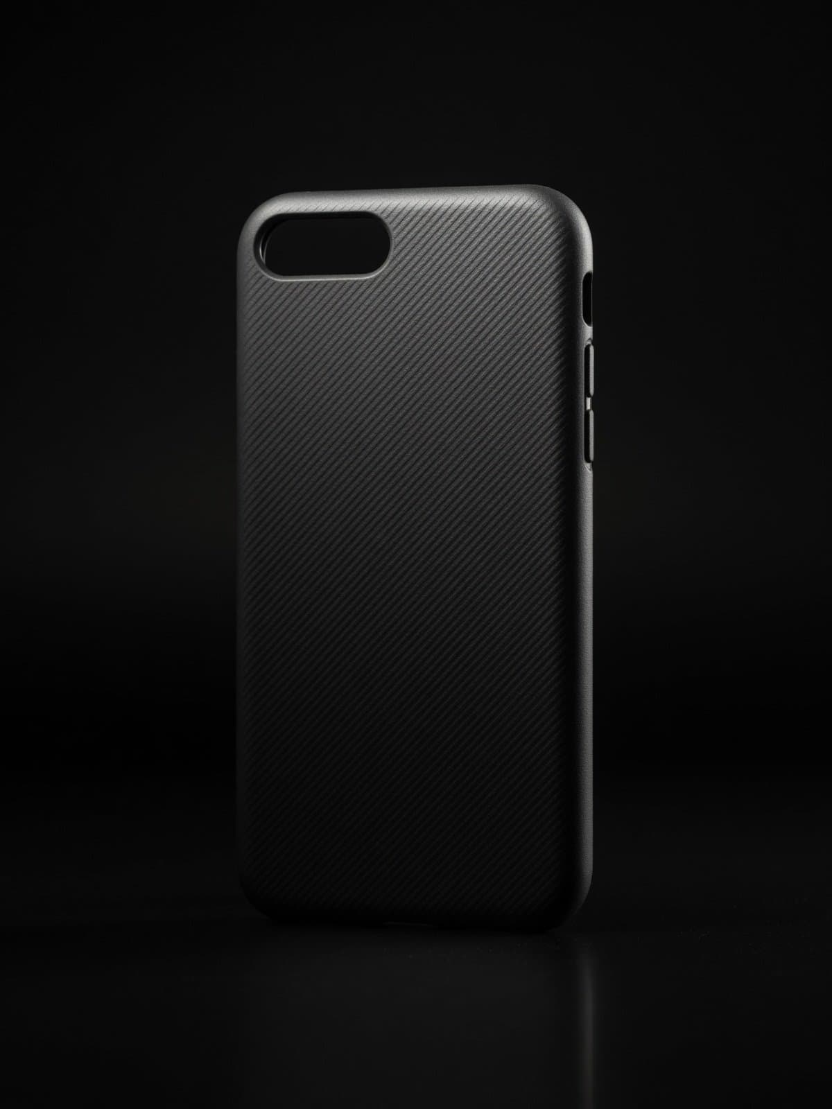 Concept Case maskica — stražnja strana, prozirna sa svjetlosivim znakom